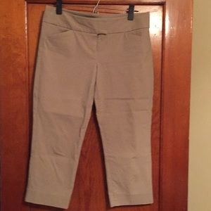 Exact Stretch Crop Pants from The Limited